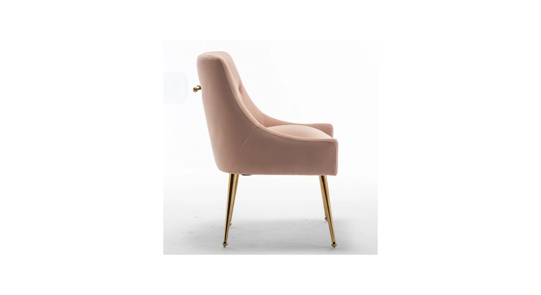 Asul Accent Chair Pink | Designer Accent Chair Blush Pink