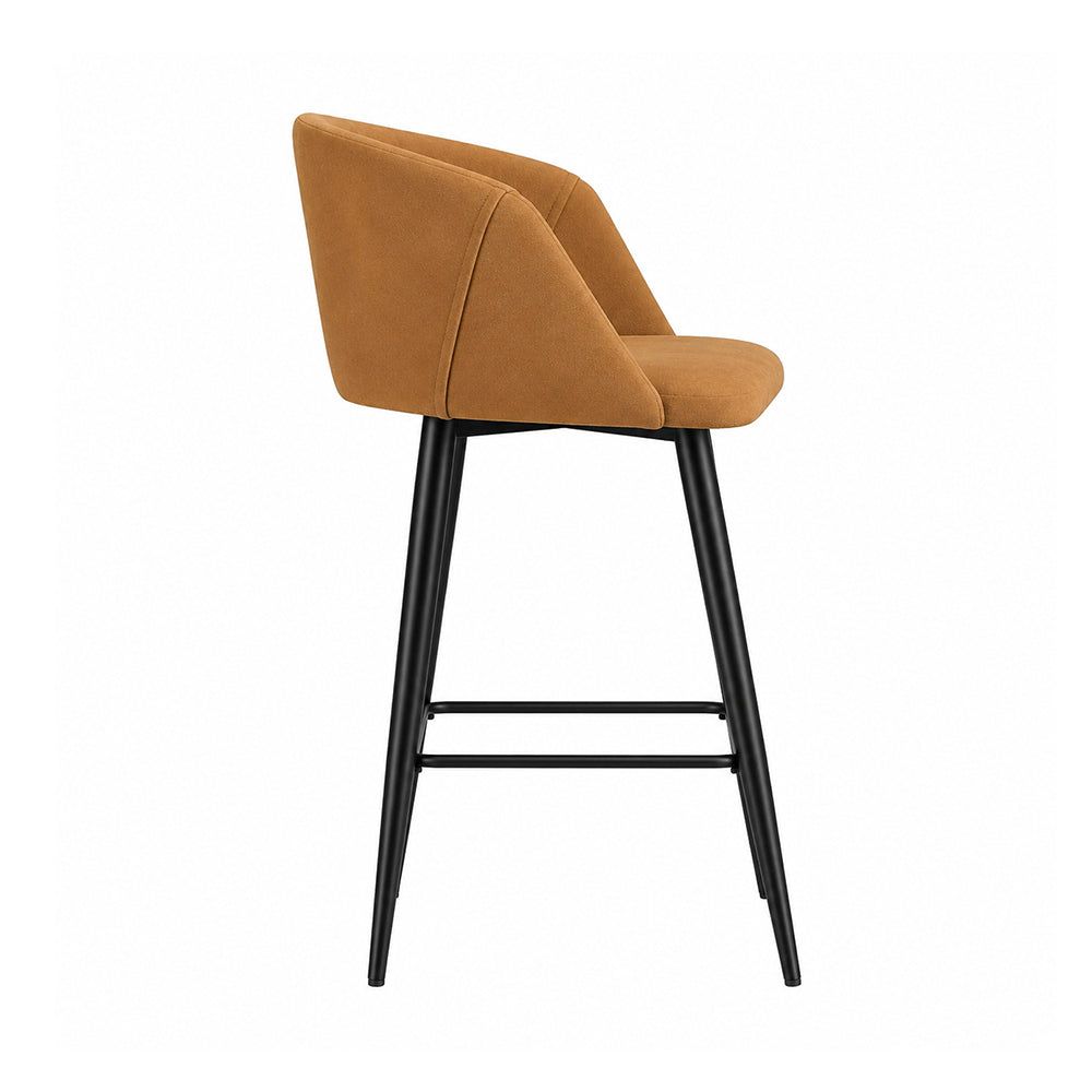 Doe Buck Clea Barstool|Brown