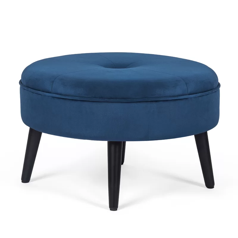 Micky Ottoman In Blue