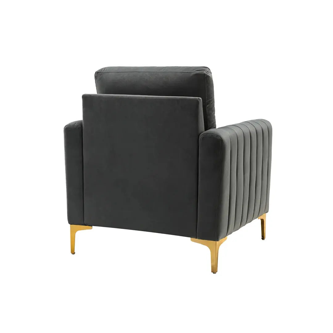 Rafeal Lounge Chair - Grey