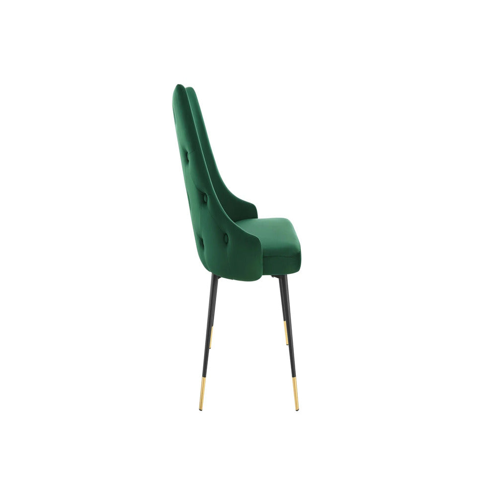 Sumra Accent Chair Green | Premium Lounge Accent Chair Forest Green