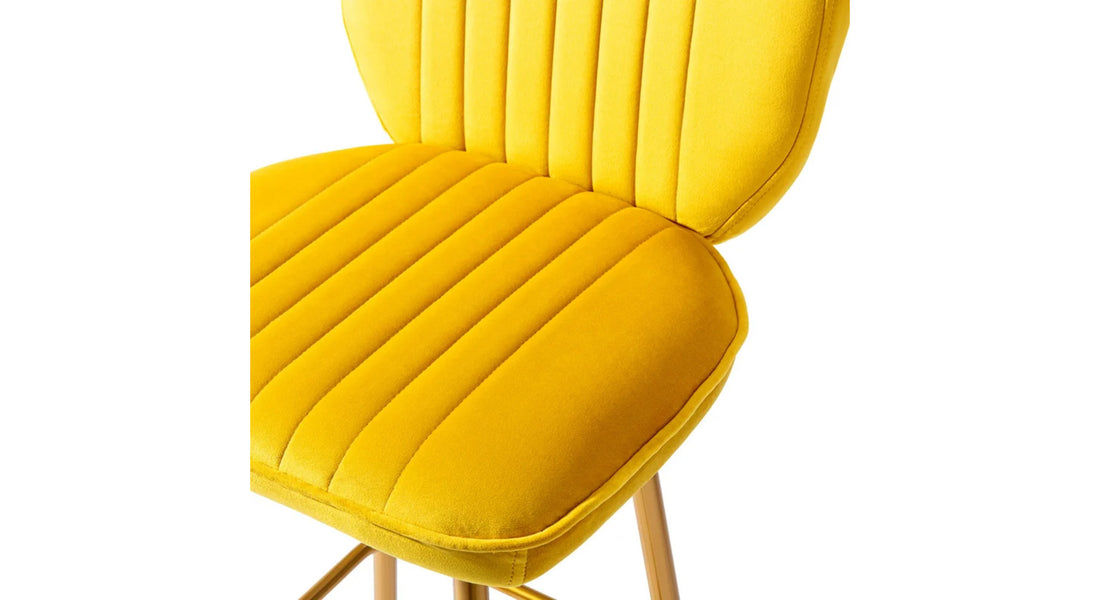 Rafael Bar Stool - Yellow