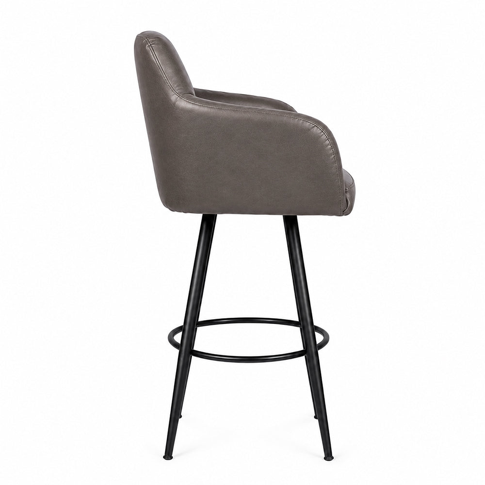 Doe Buck Cayden BarStool|Grey