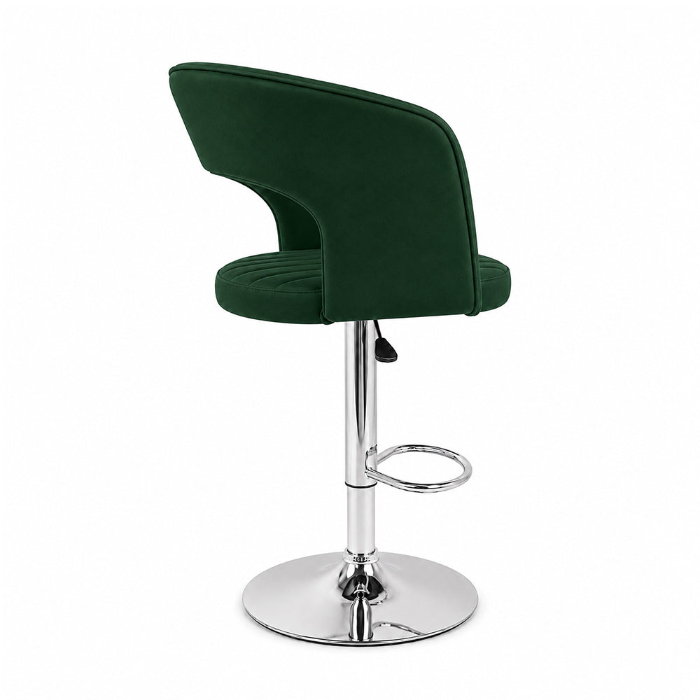Doe Buck Dee Swiel Bar Stool|Green