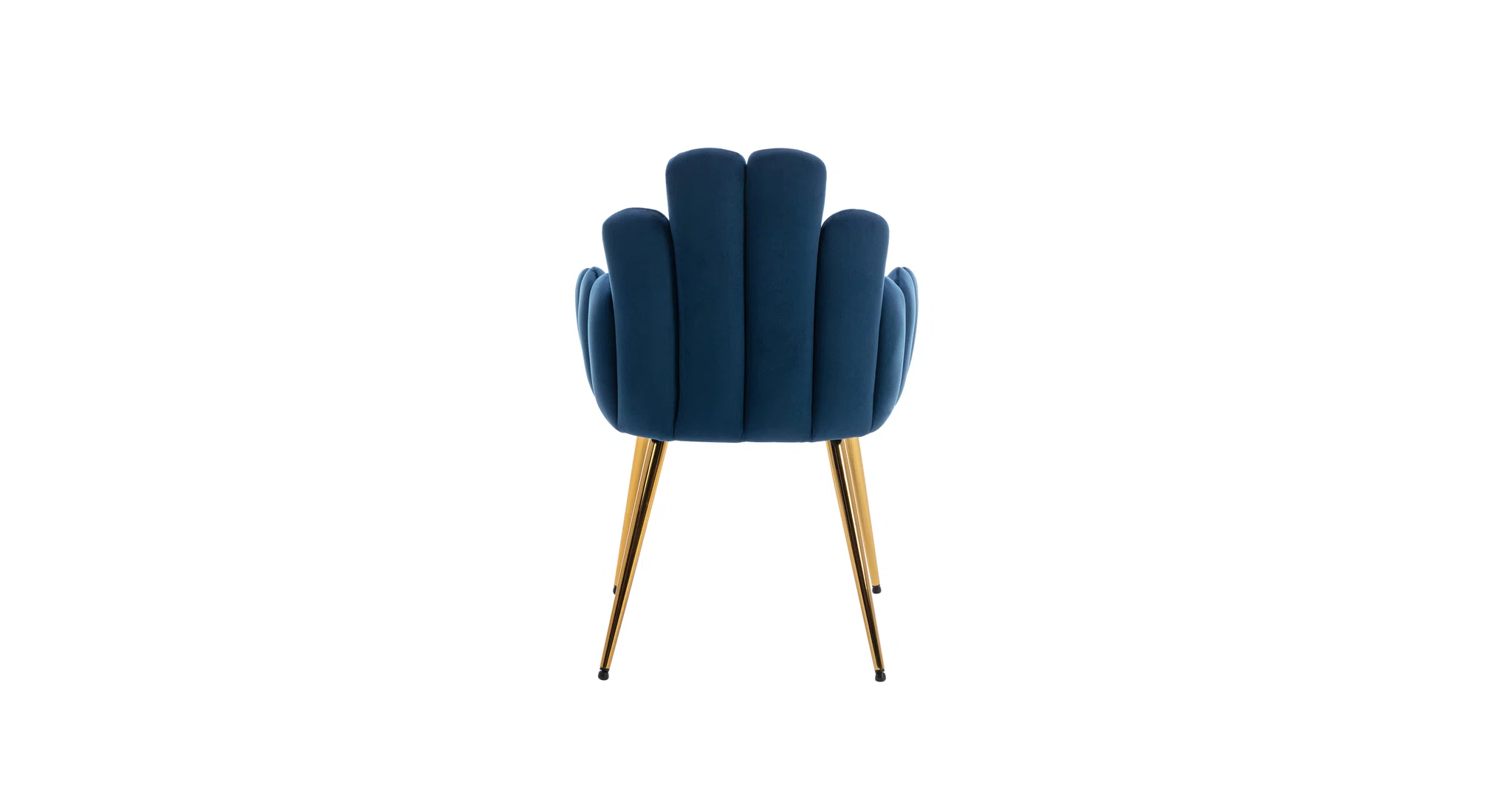 Trent Accent Chair Blue | Modern Fabric Accent Chair Navy Blue