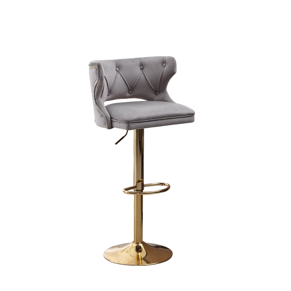 Verona Bar Stool - Grey