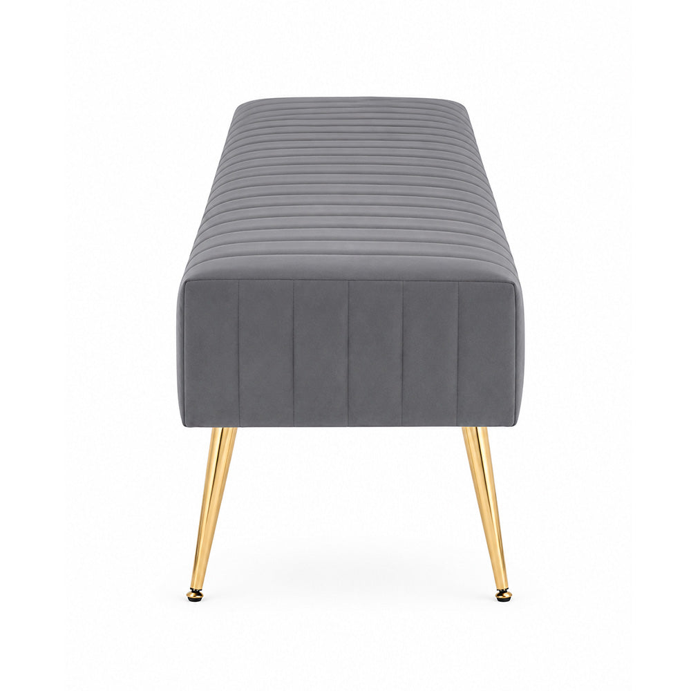 Doe Buck rule bench|Grey