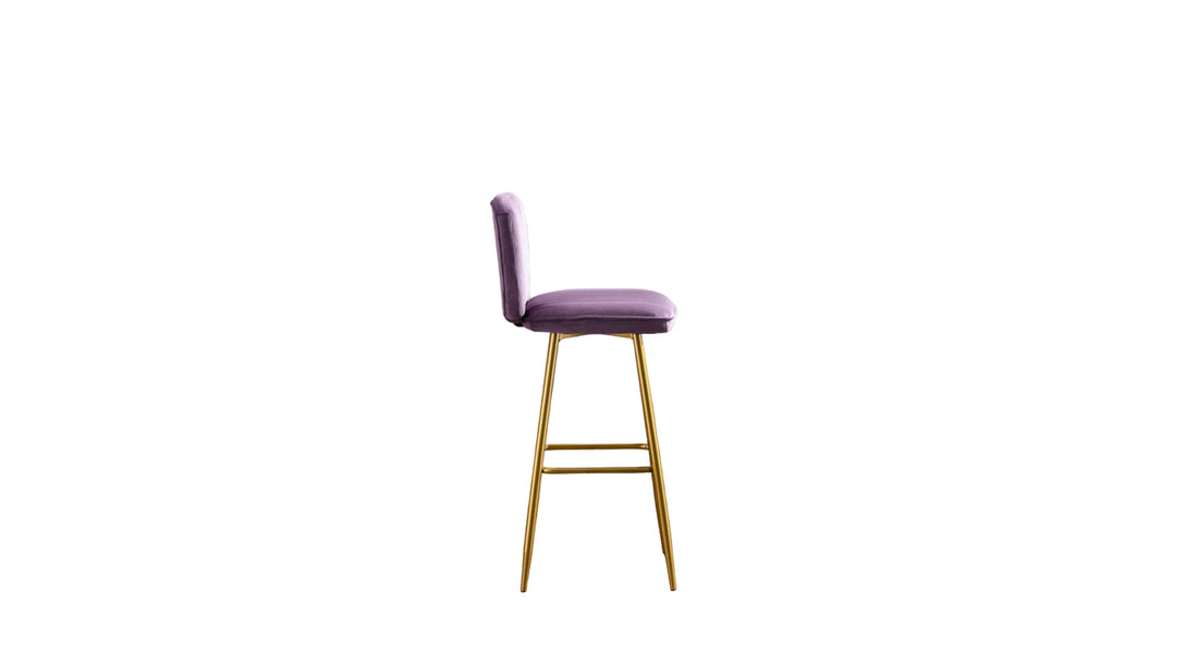 Rafael Bar Stool - Purple