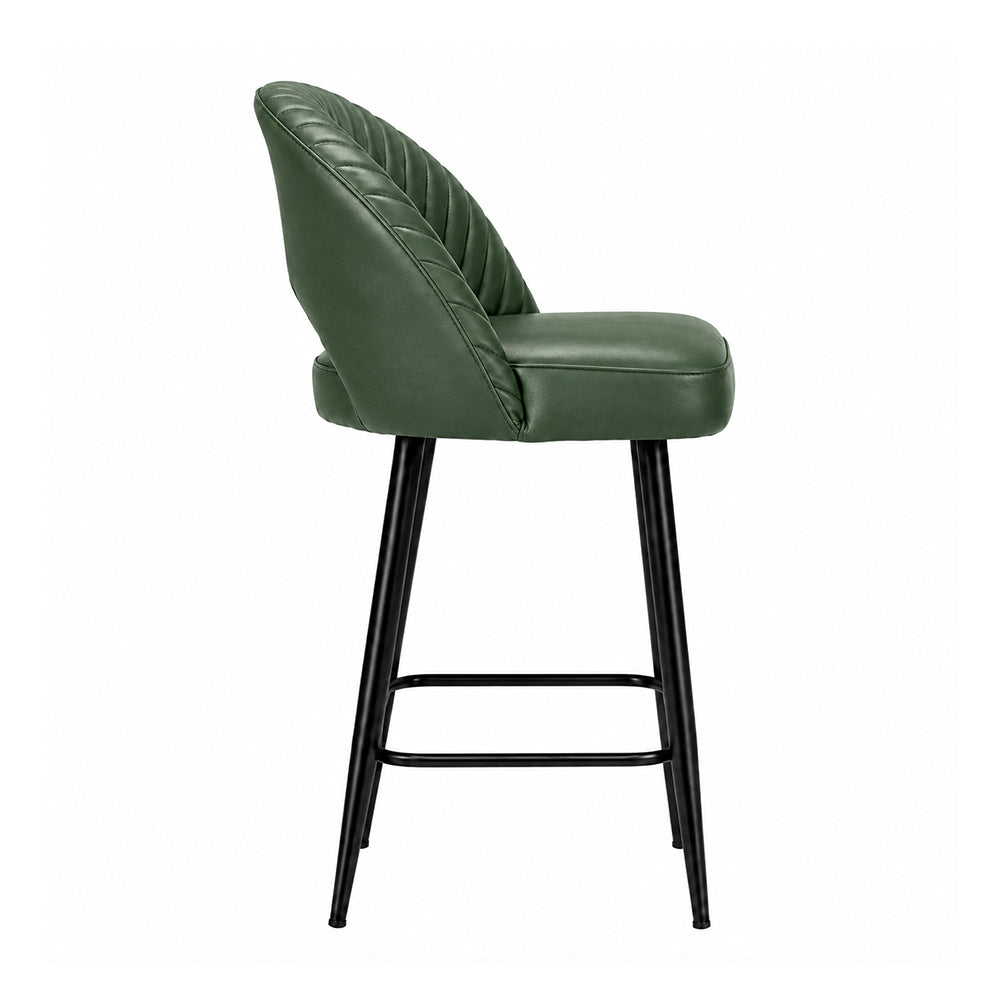 Doe Buck Elmore Bar Stool|Green