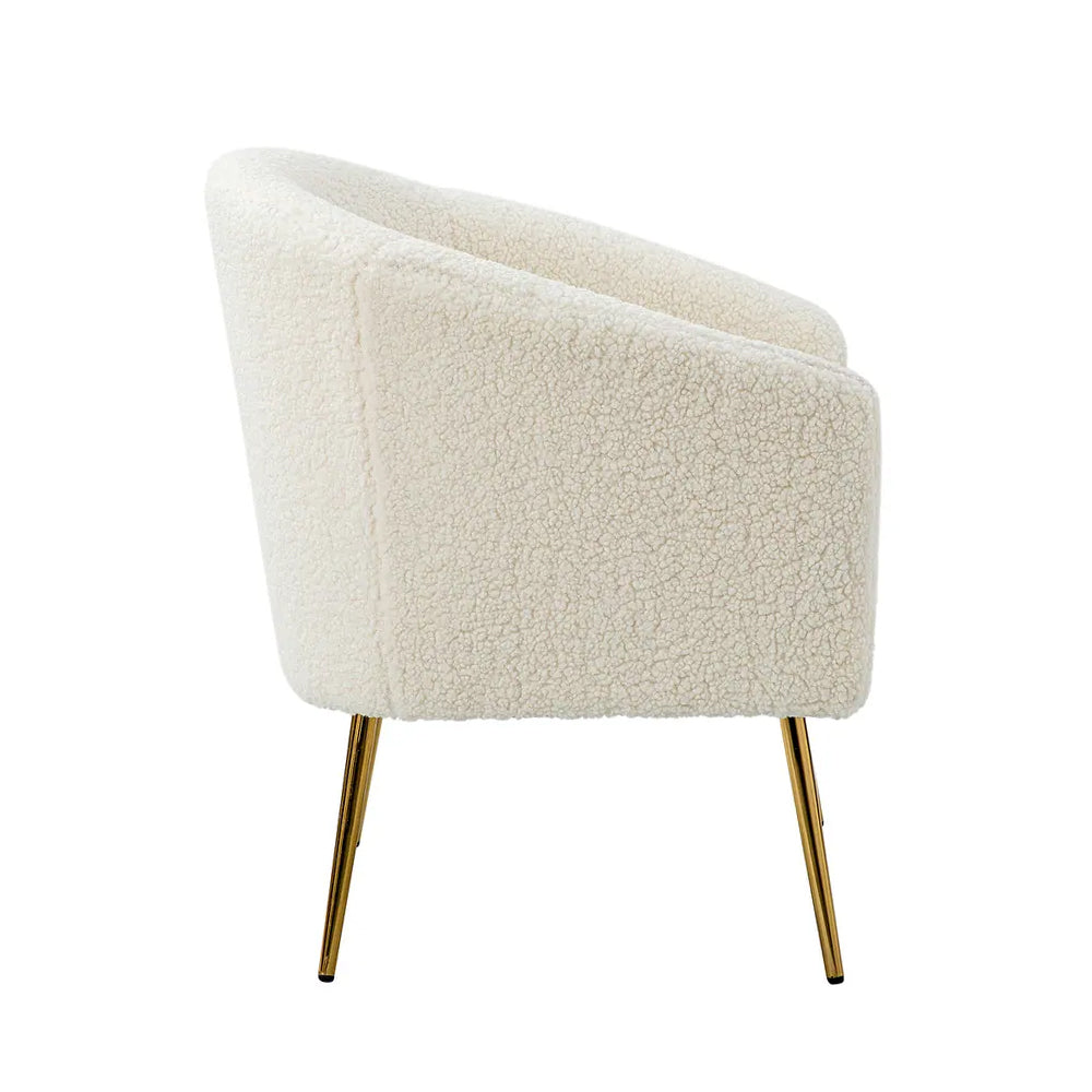 Herrin Accent Chair| White
