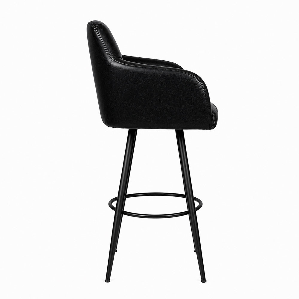 Doe Buck Cayden BarStool|Black