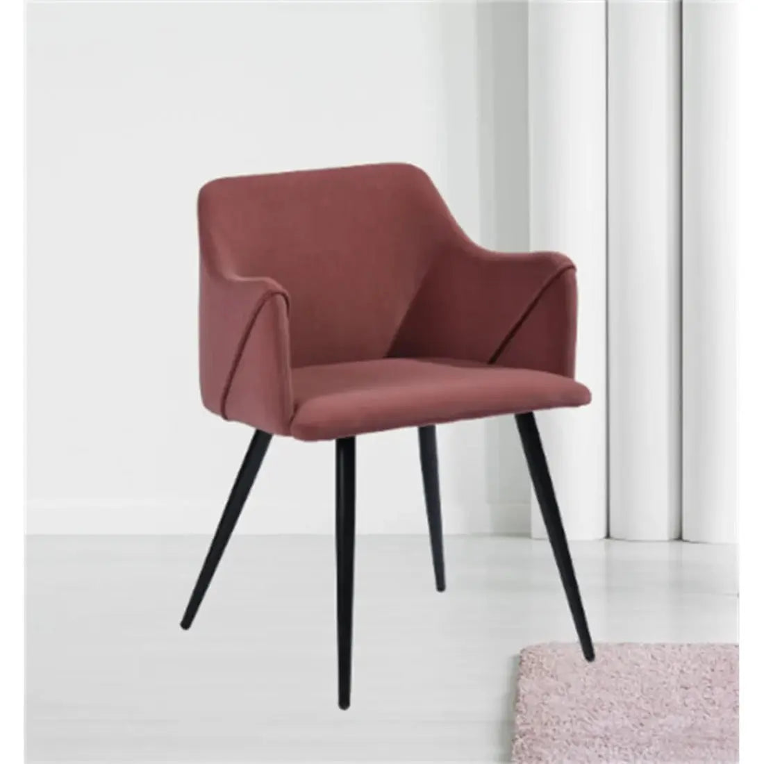 Hanner Lounge Accent Chair – Pink