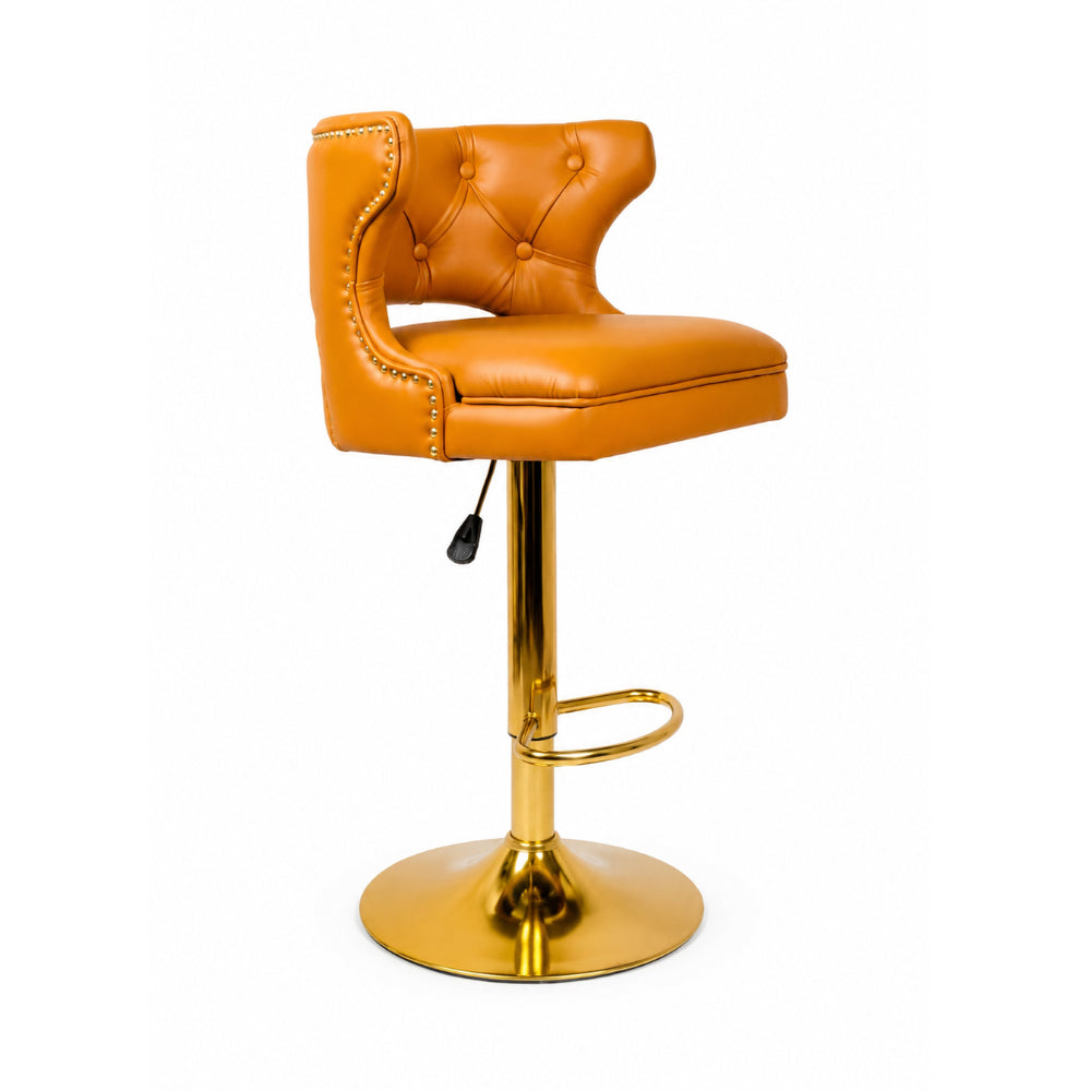 Doe Buck Verona Barstool|Tan