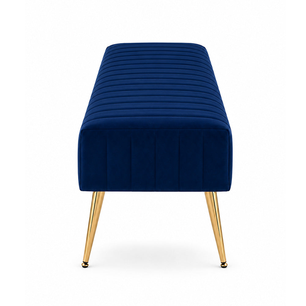 Doe Buck rule bench|Blue