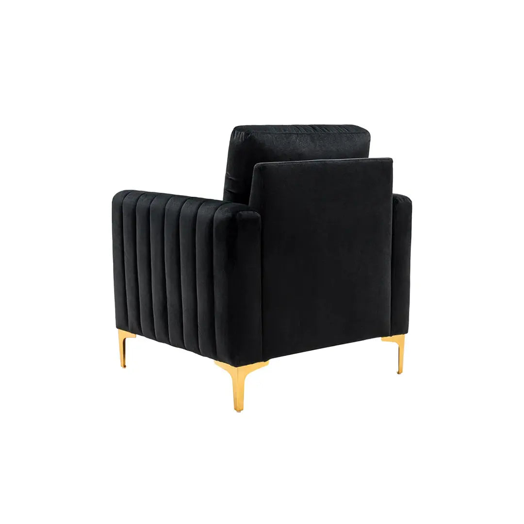 Rafeal Lounge Chair - Black