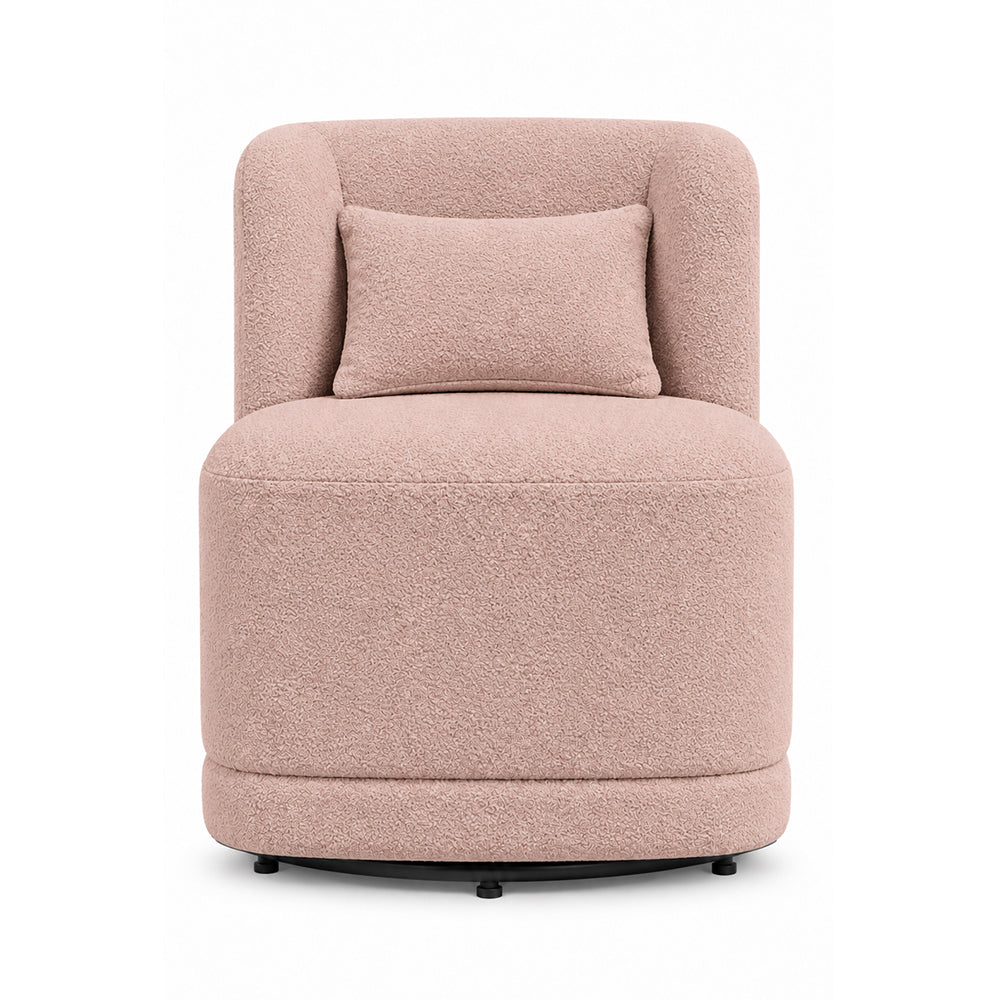 Doe Buck Schillar Lounge Chair | Pink