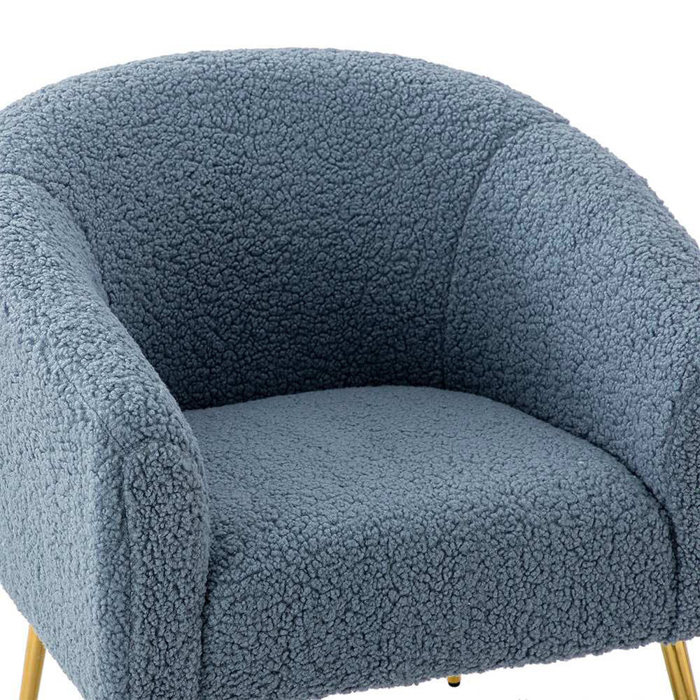 Herrin Accent Chair Blue | Scandinavian Accent Chair Blue