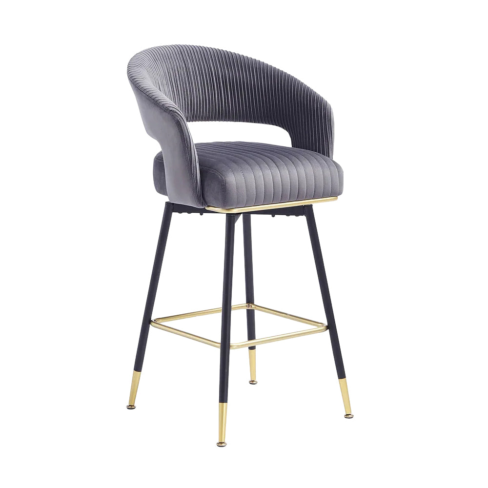 Doe Buck Mixoy Barstool|Grey