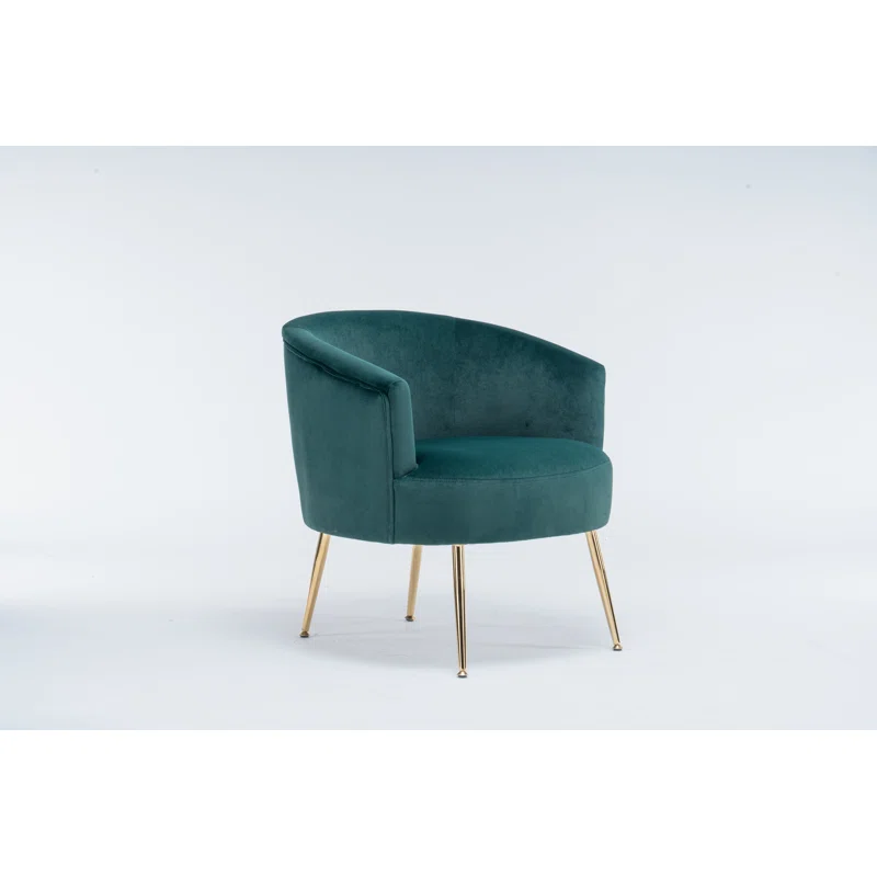 Jiba Accent Chair Sky Blue | Plush Lounge Accent Chair Sky Blue