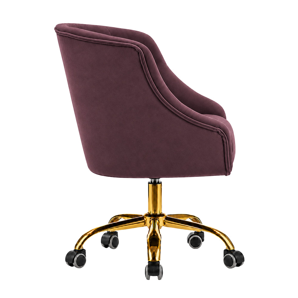 Clemence Office Chair |Purple