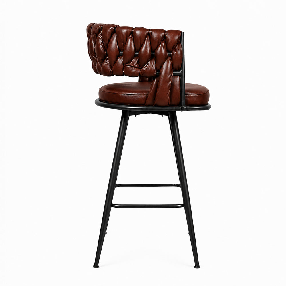 Doe Buck Presley Barstool|Brown
