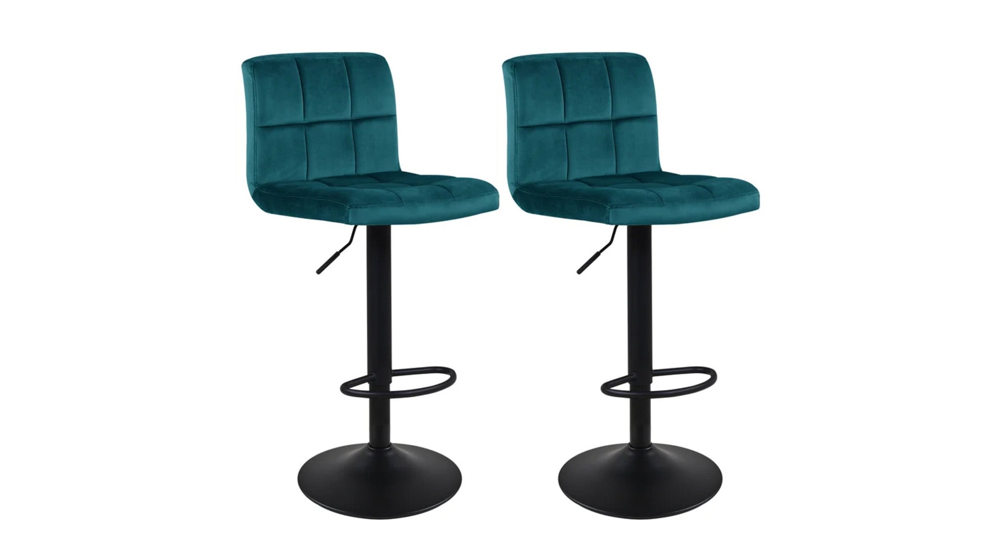 Neo Swiel Adjustable Bar Stool - Green