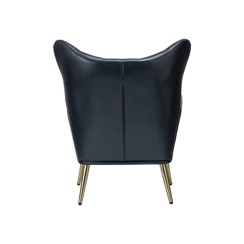Hedley Accent Chair Black | Classic Armchair Black