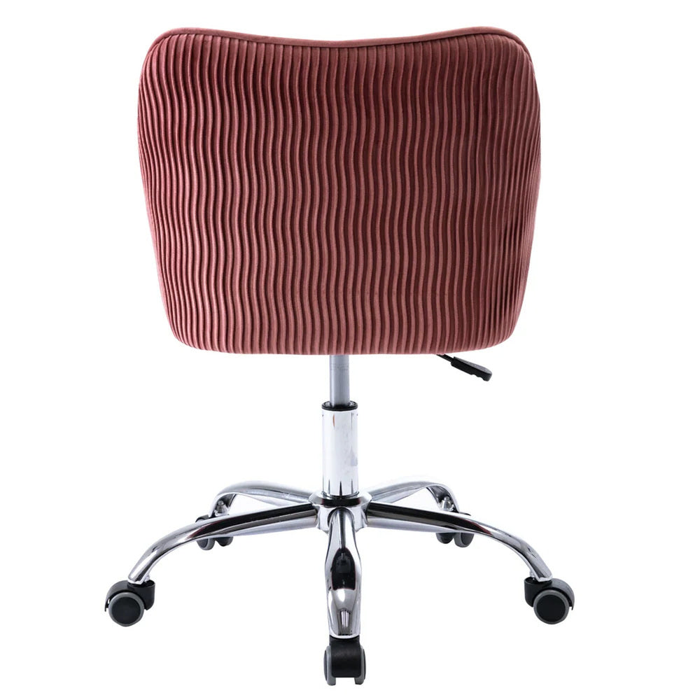 Leisel Task Chair Pink | Adjustable Office Chair Pink