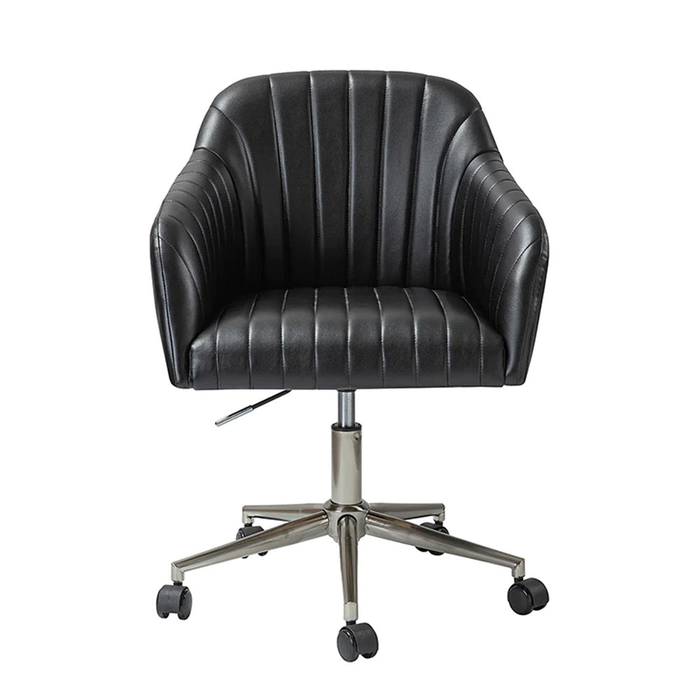 Colm Task Chair Black | Compact Office Chair Black