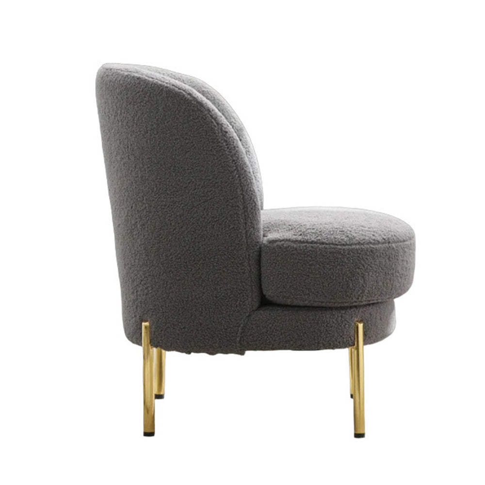 Addaly Accent Chair Grey | Modern Home Accent Chair Stone Grey