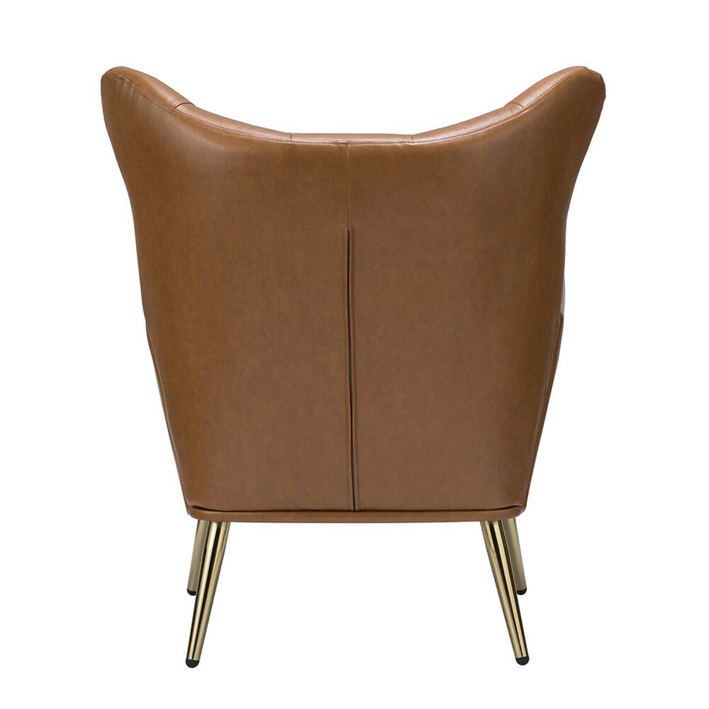 Hedley Accent Chair Tan | Classic Armchair Tan