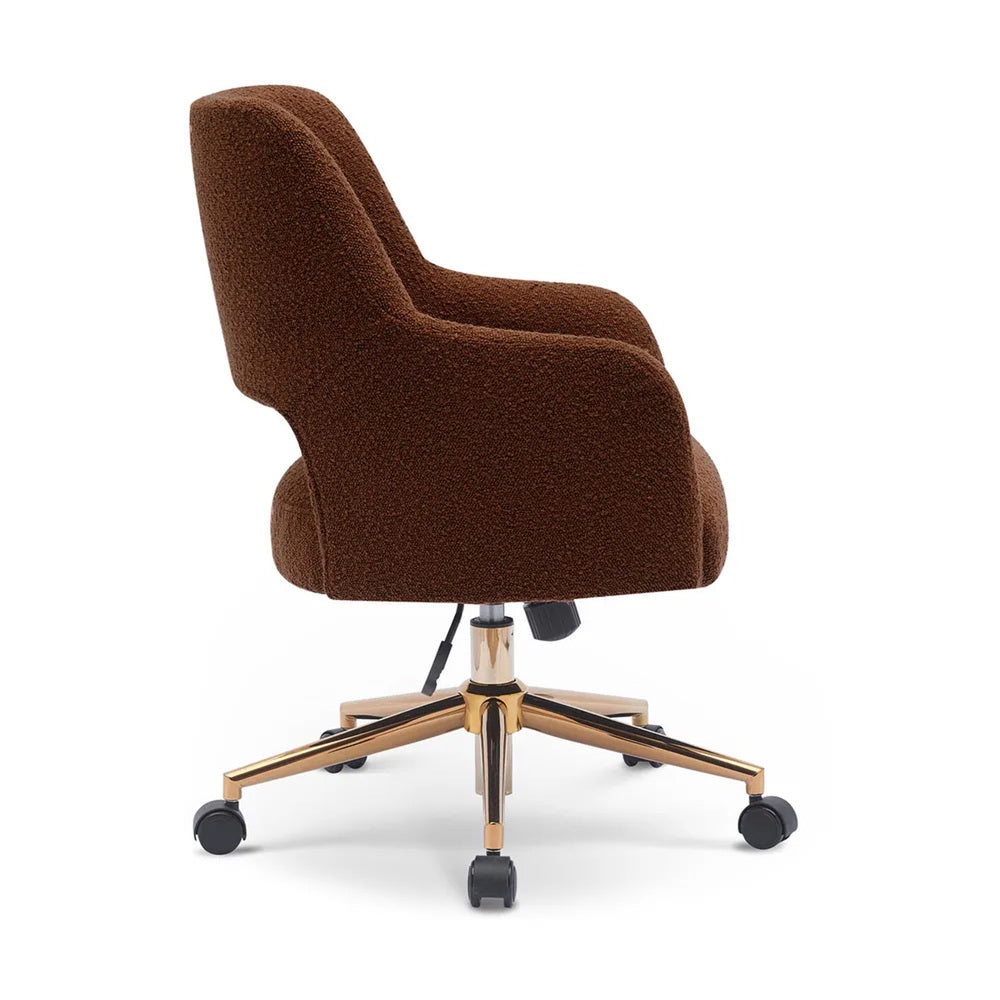 Lotsee Task Chair Brown | Mesh Office Chair Brown