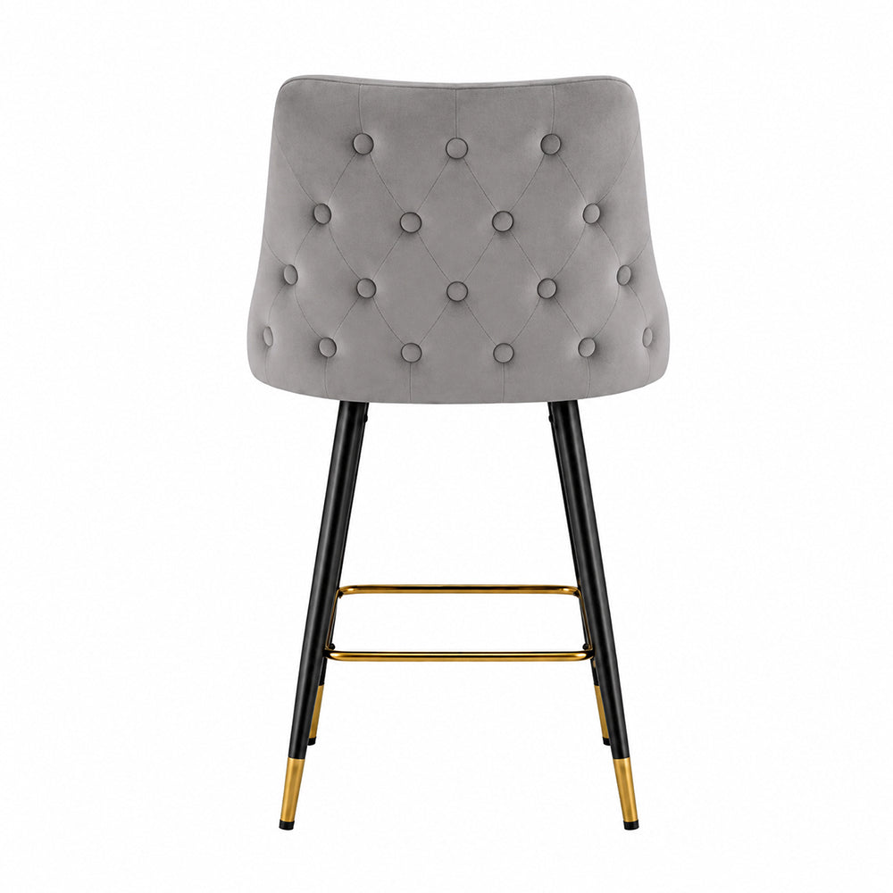 DoeBuck Davan Barstool|Grey