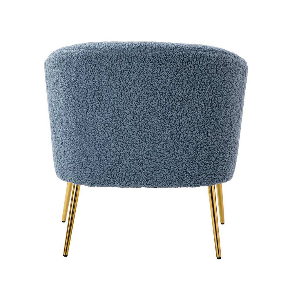 Herrin Accent Chair Blue | Scandinavian Accent Chair Blue