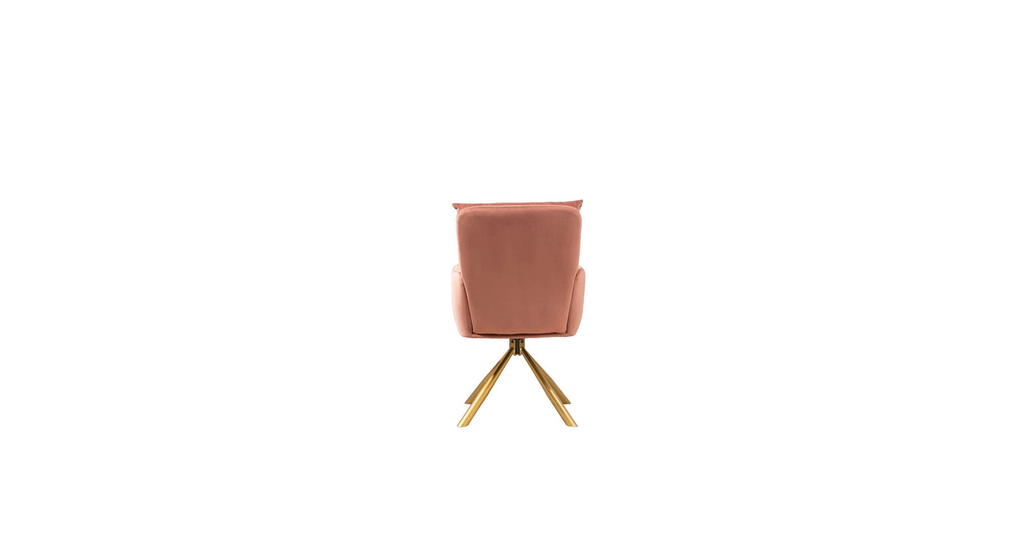 Gerlec Swivel Chair Pink | Modern Swivel Lounge Chair Dusty Pink