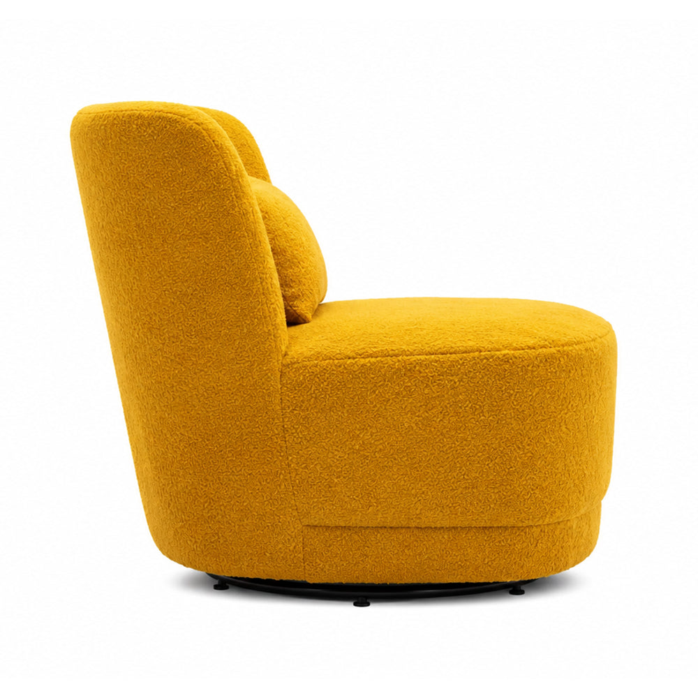 Doe Buck Schillar Lounge Chair|Yellow