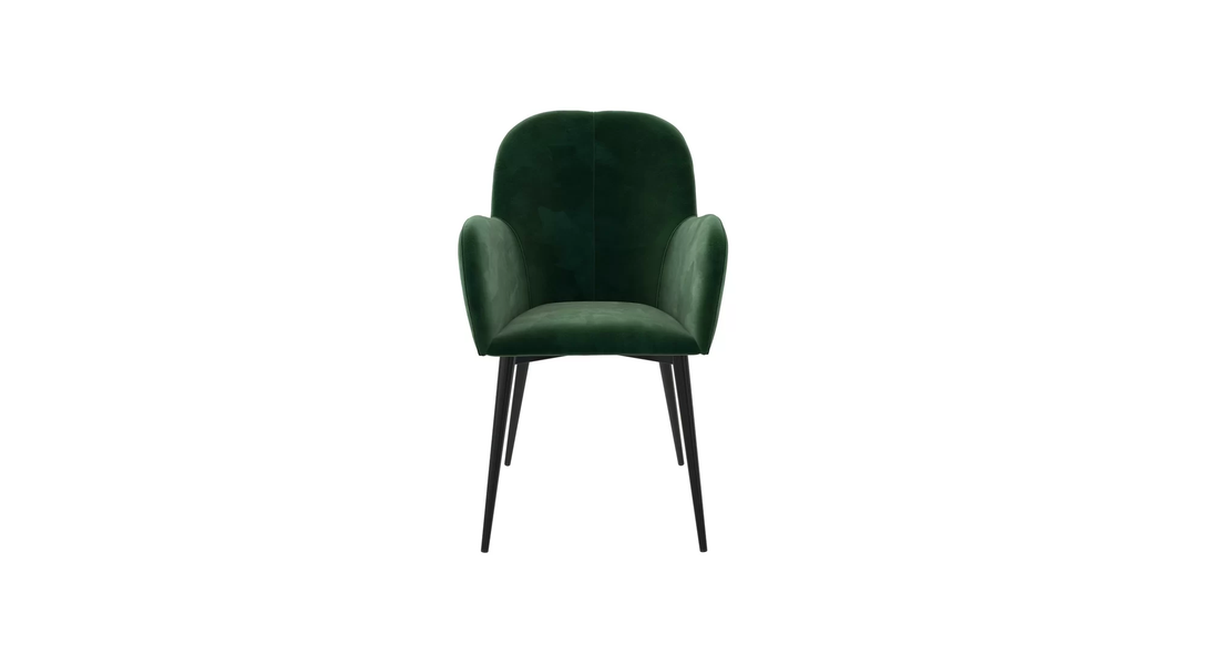 Araceli Accent Chair Green | Contemporary Lounge Accent Chair Forest Green
