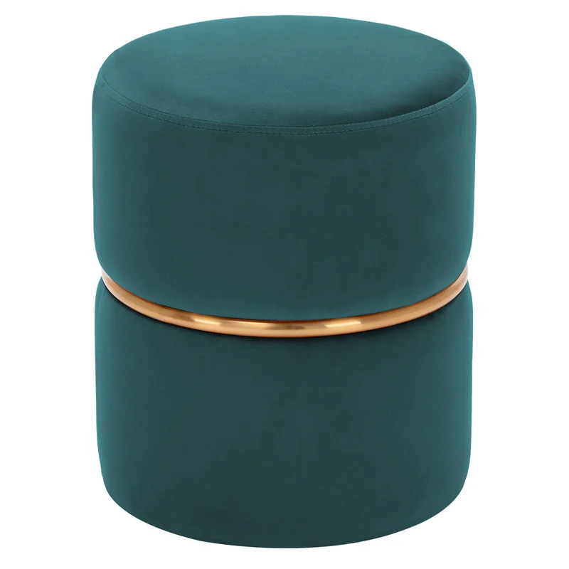 Gracy Ottoman In Teal