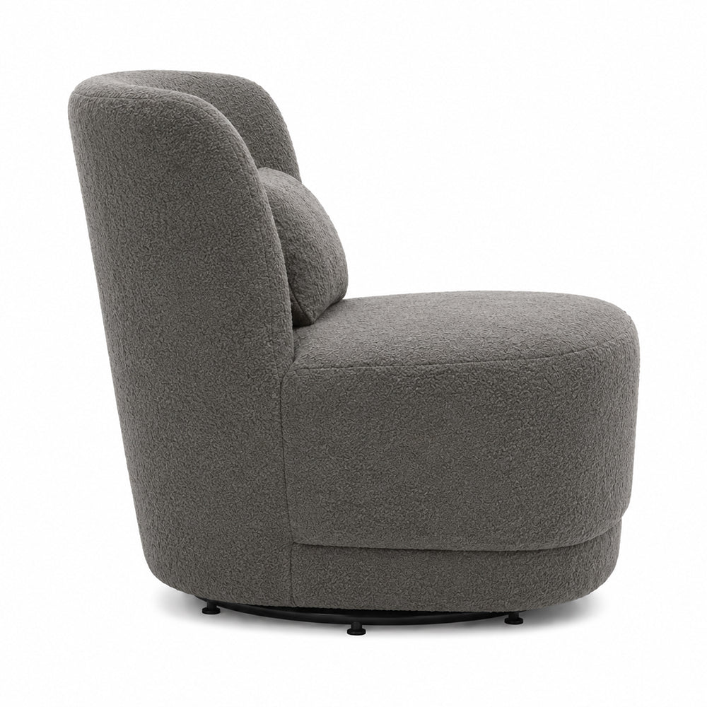 Doe Buck Schillar Lounge Chair|Grey