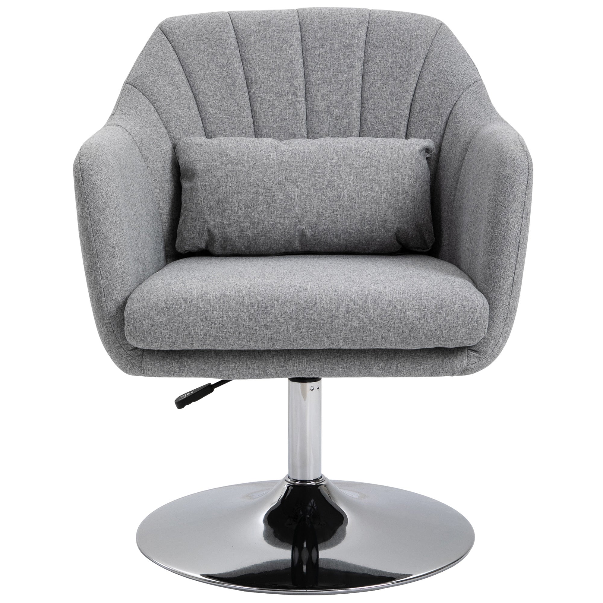 Boyd Swiel Bar Stool/Chair - Light Grey