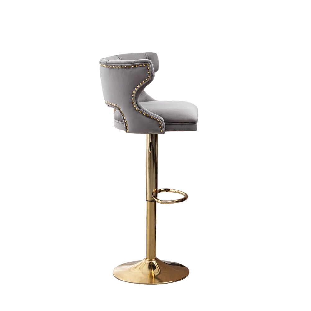 Verona Bar Stool - Grey
