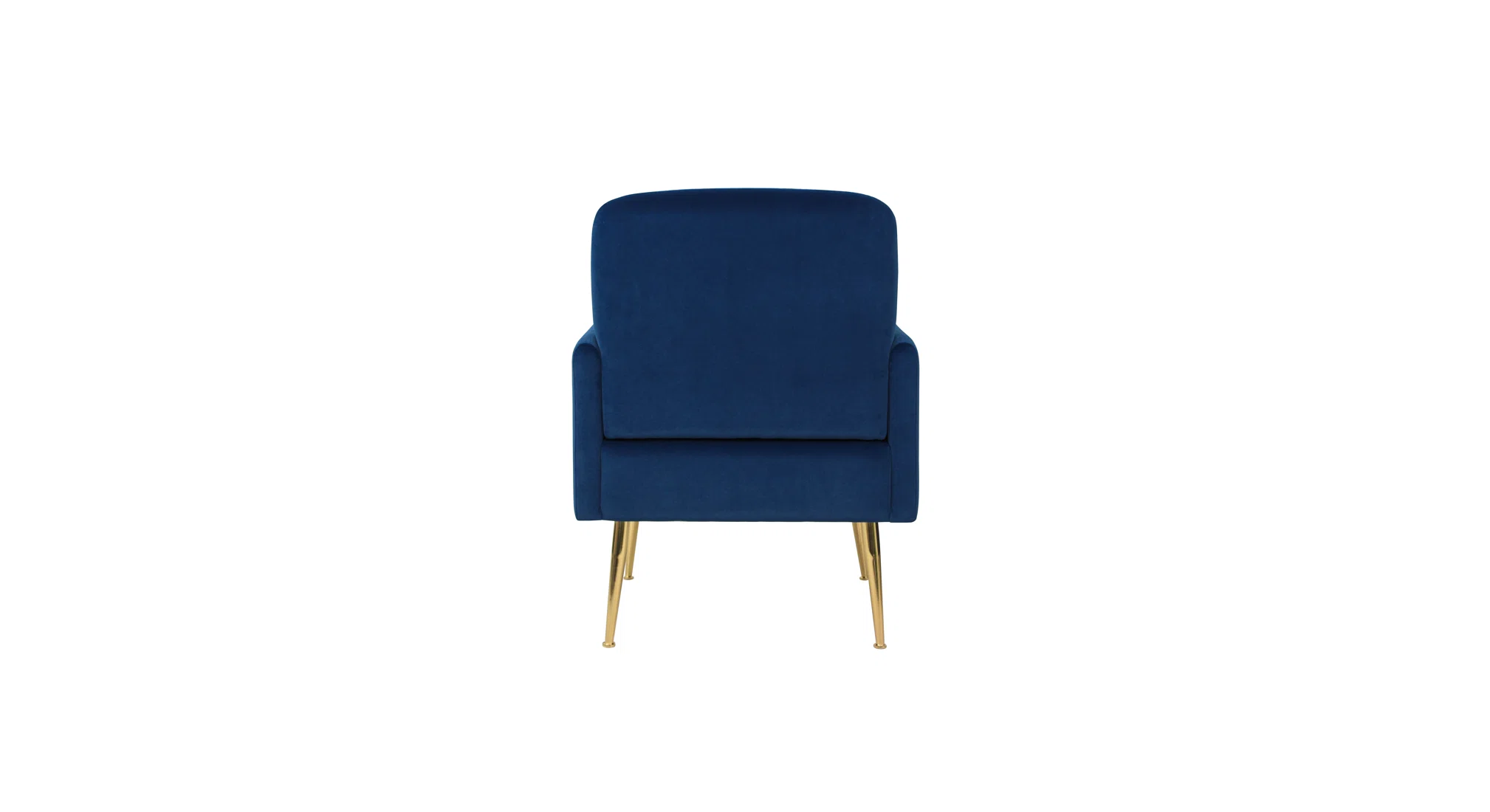 Esme Accent Chair Blue | Modern Upholstered Accent Chair Ocean Blue