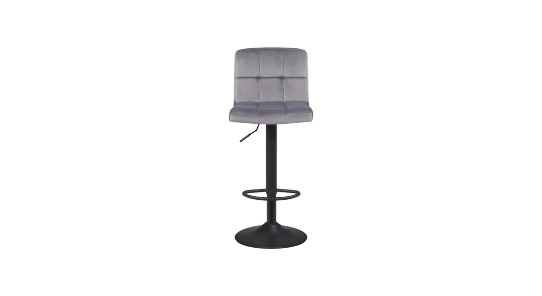 Neo Swiel Adjustable Bar Stool - Grey