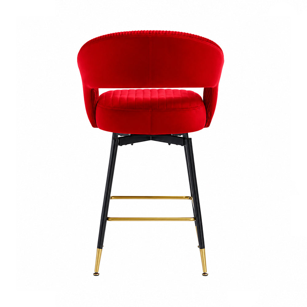 Doe Buck Mixoy Barstool|Red