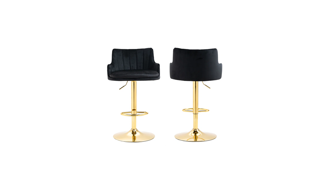 Oliver Bar Stool - Black