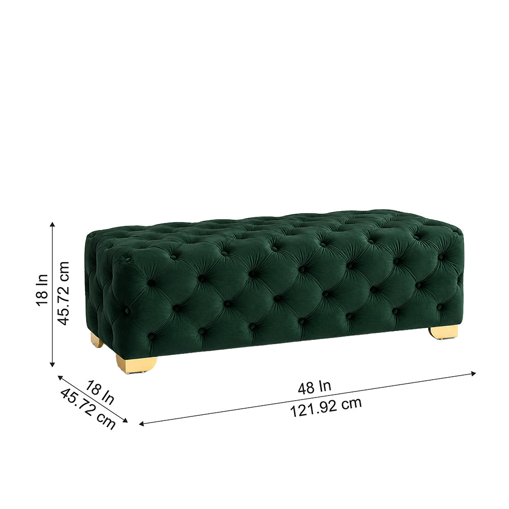 Doe Buck velora bench|Green