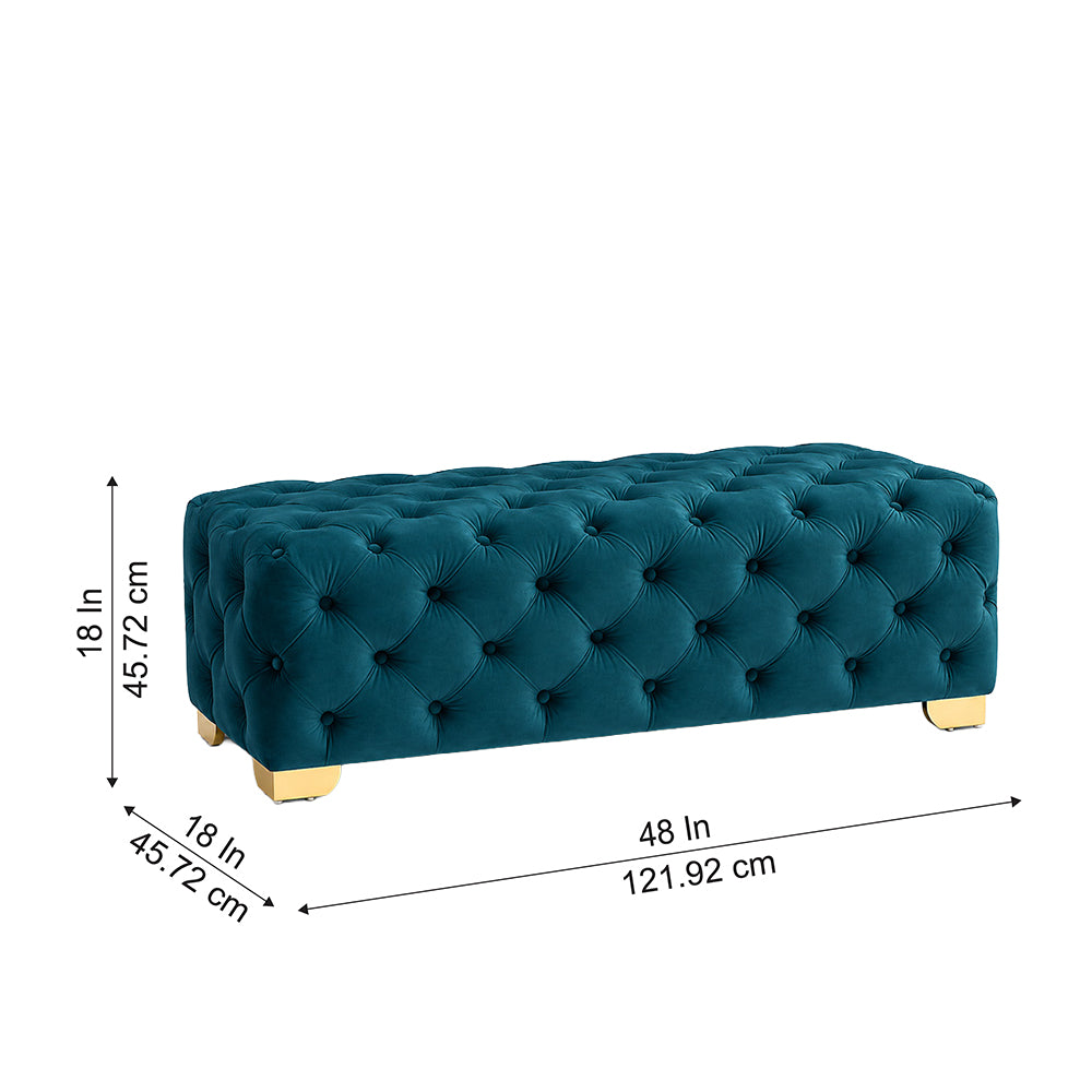 Doe Buck velora bench|Teal