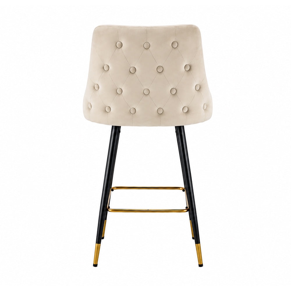 Doe Buck Davan Barstool|Beige