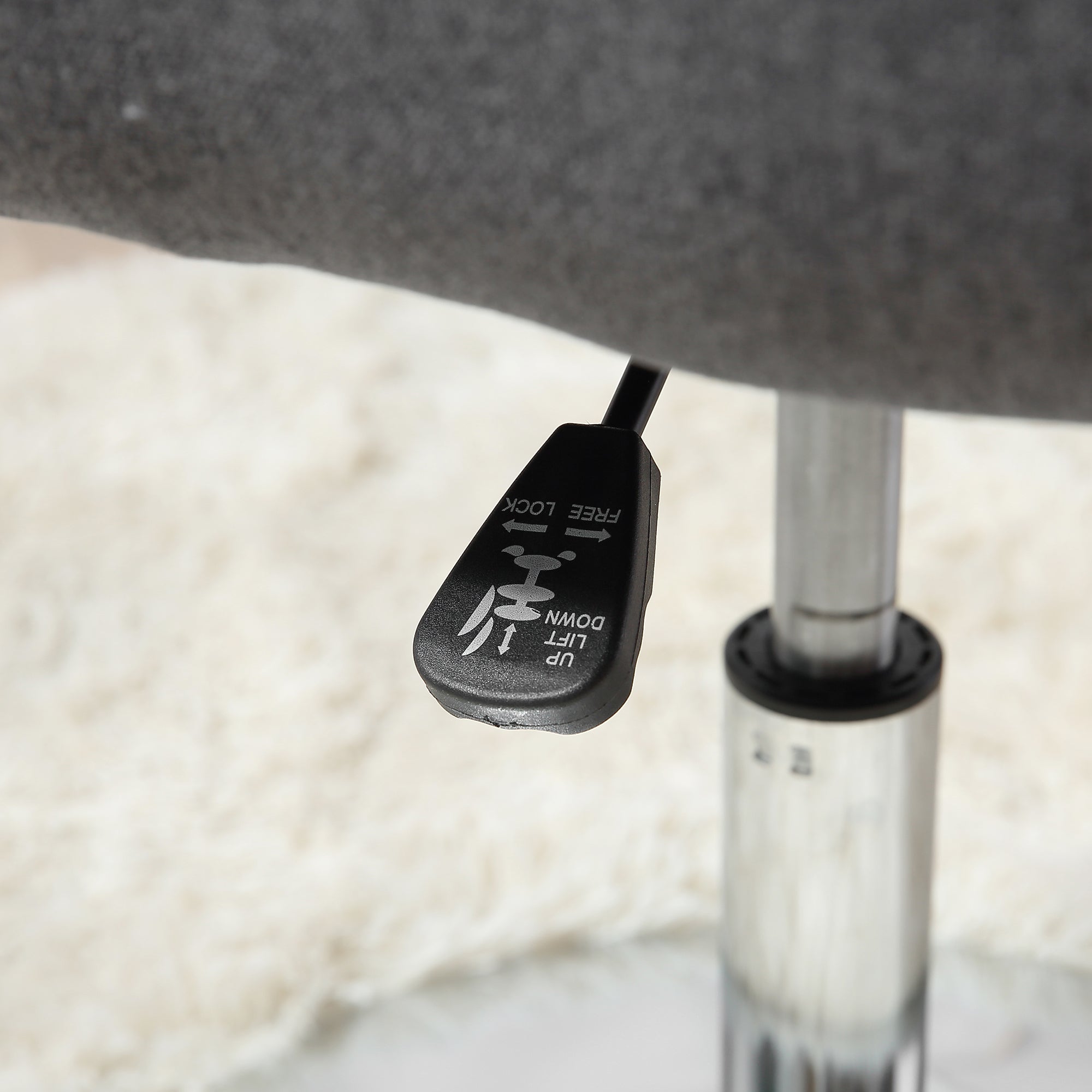 Boyd Swiel Bar Stool/Chair - Dark Grey