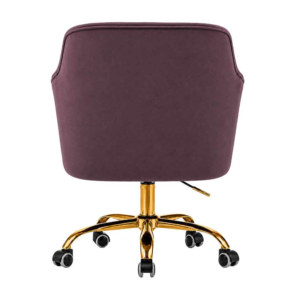 Clemence Office Chair |Purple
